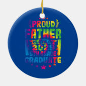 Prudpap, klasse 2029 5e klasse, Afstuderen Stropda Keramisch Ornament (Achterkant)