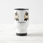 Prufectie Himalayan Siamese Cat Travel Mug Reisbeker (Center)