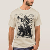 Pruflas Brul van de Wilde Voorbode T-shirt (Voorkant)