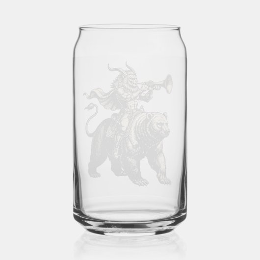 Pruflas Majesteit Ontketend Blikvorm Glas (Voorkant)