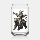 Pruflas Majesteit Ontketend Blikvorm Glas (Achterkant)