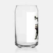Pruflas Majesteit Ontketend Blikvorm Glas (Links)