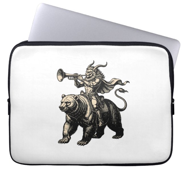 Pruflas Majesty Unleashed Laptop Sleeve (Voorkant)