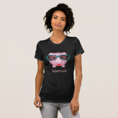  pruik t-shirt (Voorkant volledig)