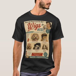 Pruiken voor huisdieren T-shirt