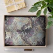 Pruim Acanthus Droom Decoupage Tissuepapier (Geschenk)