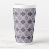 PRUIM ARGYLE BREISEL Hoge Latte Mok (Voorkant)