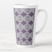 PRUIM ARGYLE BREISEL Hoge Latte Mok (Rechts)