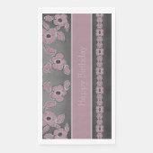 Pruim Bloem en Grijs Servet (Voorkant)