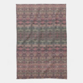 Pruim en rozeroze theedoek (Verticaal)