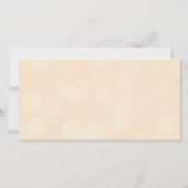 Pruim Gouden Bruiloft Foto Liefde & Dank Dank je Bedankkaart (Achterkant)