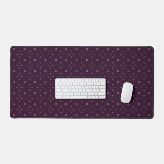 Pruim | Gouden Zinnia Zon Bureaumat (Keyboard & Muis)