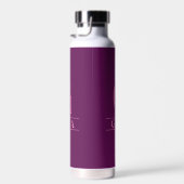 Pruim Monogram Waterfles (Rechts)