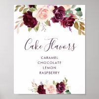 Pruim paarse bloemen cake smaken teken