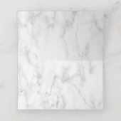 Pruim Paarse Gouden Bloem Plaatskaartje (Binnenkant ongevouwen)