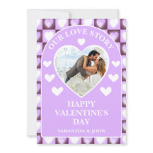 Pruim Paarse Hemelse Harten Valentijnsdag Cadeau F