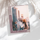 Pruim Paarse Script Foto Save the Date Kaart<br><div class="desc">Pruim Paarse Script Foto Save the Date Kaart. Kondig uw dag aan met deze pruim paarse Save the Date kaart,  met een zachte script overlay en een foto-voorwaartse lay-out. De diepe romantische toon en schone design maken het ideaal voor herfst huwelijken,  wijngaard locaties,  of sombere avond vieringen.</div>