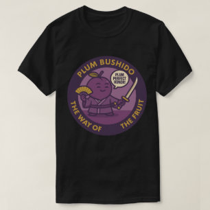 Pruim Perfecte Eer Samurai Fruit  T-shirt