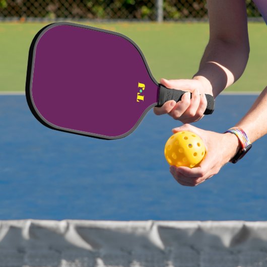 Pruim Persoonlijk Monogram Pickleball Paddle (Insitu)