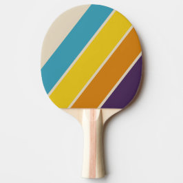 Pruim Stof Regenboog Krachtig Gestreept Tafeltennisbatje
