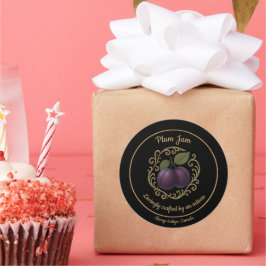 Pruim Velvet – Gourmet Jam Label