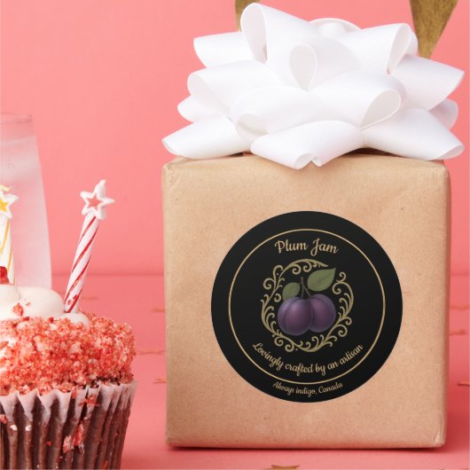 Pruim Velvet – Gourmet Jam Label (Feest)