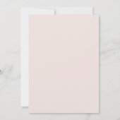 Pruim Verfijnd Lentewedding Kaart (Achterkant)