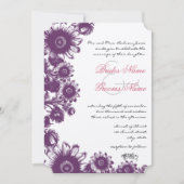  pruimelbloemen Weddenschappen Kaart (Voorkant)