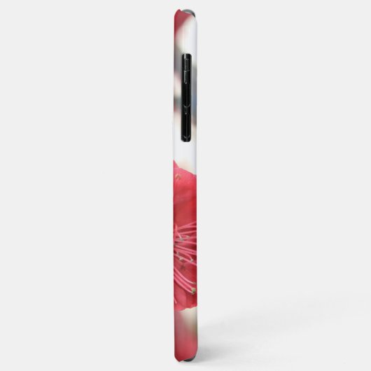 pruimen bloesem roze bloemen iPhone case (Achterkant/links)