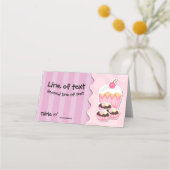 Pruimen en snoepgoed plaatskaartje (Voorkant)