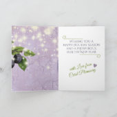 pruimen jam bewaart huisblikken feestdagen kaart (Binnen)