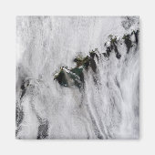 Pruimen uit Okmok Volcano, Aleutiaanse eilanden Magneet (Voorkant)