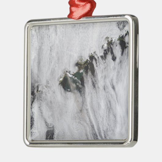 Pruimen uit Okmok Volcano, Aleutiaanse eilanden Metalen Ornament (Links)