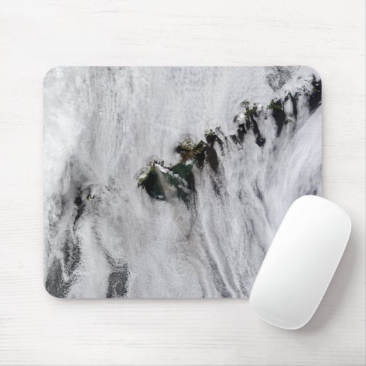 Pruimen uit Okmok Volcano, Aleutiaanse eilanden Muismat (Met muis)