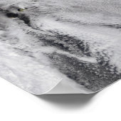 Pruimen uit Okmok Volcano, Aleutiaanse eilanden Poster (Hoek)