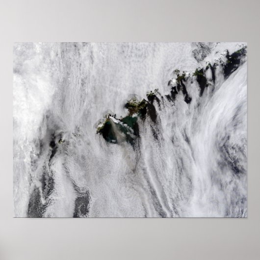 Pruimen uit Okmok Volcano, Aleutiaanse eilanden Poster (Voorkant)
