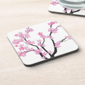 pruimenbloesem drankjes onderzetter (Linkerzijde)