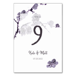 Pruimenbloesem sumie kaart