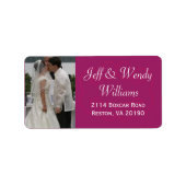 Pruimenfotolabels Etiket (Voorkant)