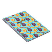 pruimenfruit notitieboek (Rechterzijde)