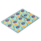 pruimenfruit notitieboek (Linkerzijde)