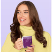 Pruimenperfectie - Elegante glitter pruim - Koffiemok