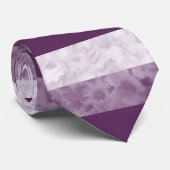 Pruimenstrepen Stropdas (Opgerold)