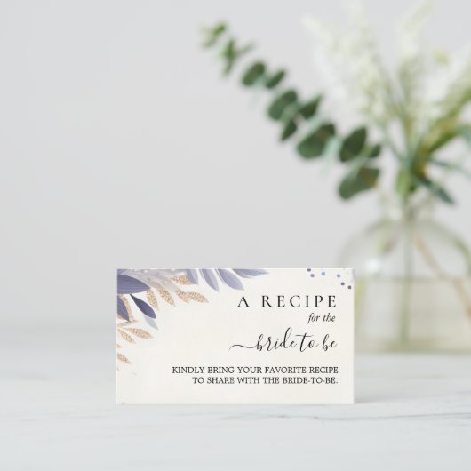 Pruimenval Zomer Lavendel Salie Bruidsdiner Informatiekaartje (Staand voorkant)