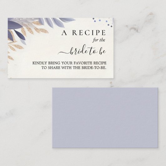 Pruimenval Zomer Lavendel Salie Bruidsdiner Informatiekaartje (Voorkant / Achterkant)