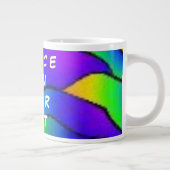 PRUIMKLEURIGE ROZEN BLOEM VREDE KUNST GROTE KOFFIEKOP (Rechts)