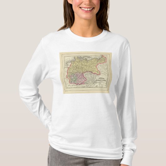 Pruisen, Duitse staten T-shirt (Voorkant)