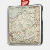 Pruisen en Polen 2 Metalen Ornament (Links)