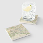 Pruisen en Polen Stenen Onderzetter (Zijkant)