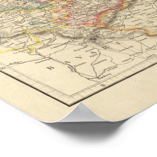 Pruisen, Polen Poster (Hoek)